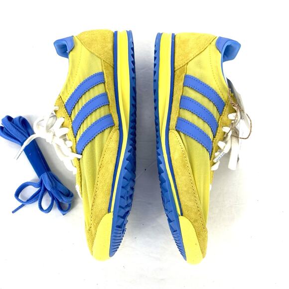 Adidas Sporty and Rich SL72 Yellw and Blue Sneaker Women's Size 9 - Picture 2 of 10